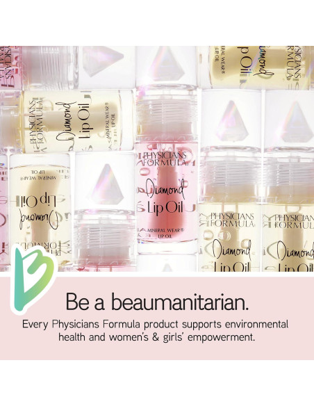 Aceite de Labios Mineral Wear Diamond Physicians Formula - Brillo Rosa