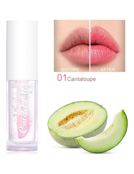 Juego de 6 Aceites Hidratantes para Labios YIBABY - Brillo Frutal