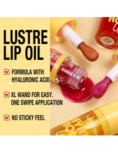 Aceite de Labios LANGMANNI con Ácido Hialurónico 32g Tinte Chocolate 2