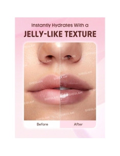 SHEGLAM Jelly Wow Aceite Labial Tinte Brillo Natural 35g 2