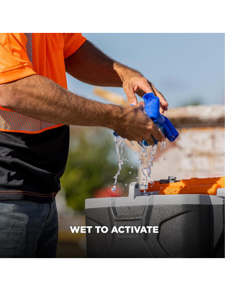 Toalla Evaporativa de Enfriamiento Ergodyne Chill-Its 6602 33x75cm Azul