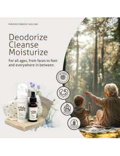 Limpiador EcoBalance Natural Glyciome - Paquete de Viaje 2 Piezas 2