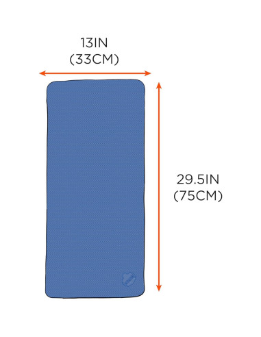Toalla Evaporativa de Enfriamiento Ergodyne Chill-Its 6602 33x75cm Azul