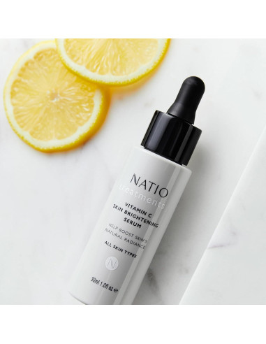 Suero Iluminador Facial Natio con Vitamina C 30 ml - Antioxidante