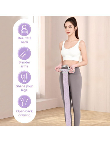 Banda de Resistencia XuYelora 120lb con Mangos Antideslizantes