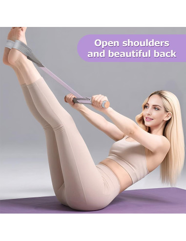 Banda de Resistencia XuYelora 120lb con Mangos Antideslizantes