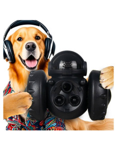 Juguete Interactivo para Perros y Gatos GRETEGO G&GO Negro