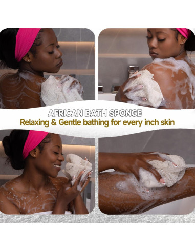 Esponja de Red Africana SubSahara - Exfoliante Suave 114 cm