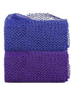 Esponja de Baño Exfoliante Africana VAVAXJHM 160cm Azul y Púrpura
