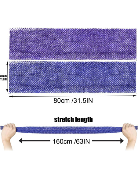 Esponja de Baño Exfoliante Africana VAVAXJHM 160cm Azul y Púrpura Esponja de Baño Exfoliante Africana VAVAXJHM 160cm Azul y Púrpura