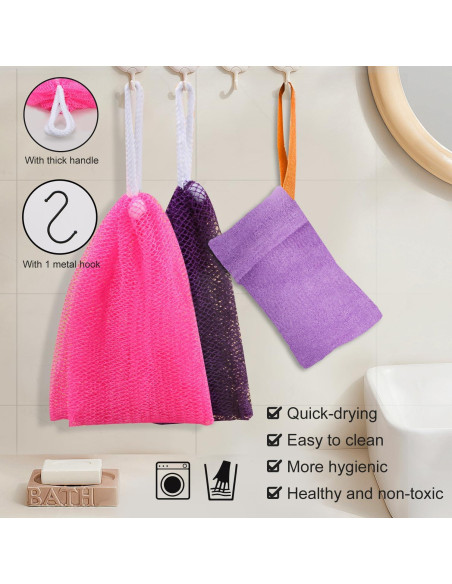 Esponja Exfoliante de Red Africana THURLADY - 2 Unidades Esponja Exfoliante de Red Africana THURLADY - 2 Unidades