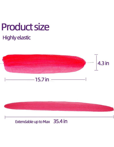 Esponja Exfoliante Africana XUIBEOBA 39.9x10.9 cm para Baño