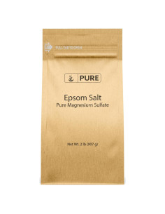 Sal de Epsom Pura 907g - Sulfato de Magnesio Grado Alimenticio