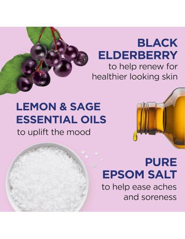 Baño de Burbujas 3 en 1 Dr Teal's para Niños 591 ml y Sal de Epsom 1.36 kg