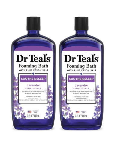 Baño Espumoso Dr Teal's 1008 ml x2 - Eucalipto y Lavanda