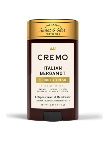 Cremo Antitranspirante Desodorante Bergamota Italiana 75g