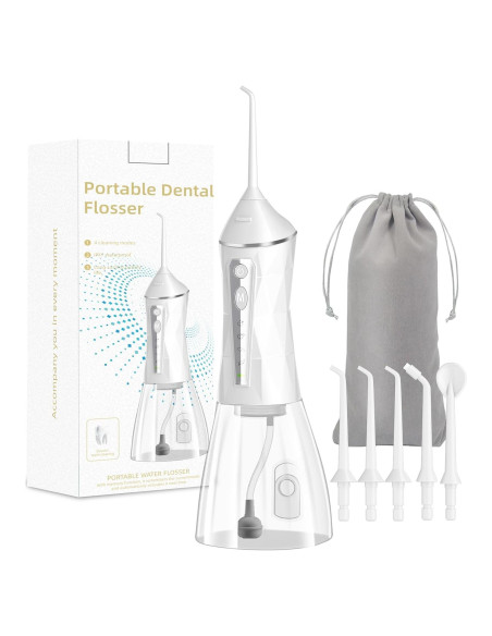 Hilo Dental Eléctrico Lumivoid Blanco 320ml IPX7 4 Modos