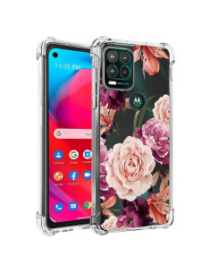 Funda Protectora TPU Floral para Moto G Stylus 5G 2021