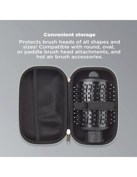 Estuche de Almacenamiento Conair C8 para Accesorios de Cepillo
