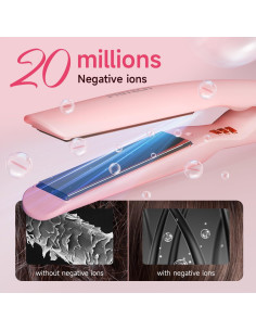 Plancha de Pelo Rosa Wenzhou Pritech 1" Titanio 12 Temp 2