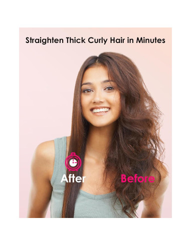 Plancha de Pelo NOVUS NV850 Cerámica 1.4" (3.56 cm) Ajustable