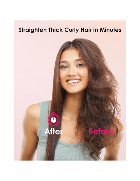 Plancha de Pelo NOVUS NV850 Cerámica 1.4" (3.56 cm) Ajustable