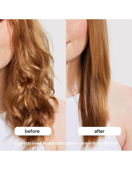 Plancha de Cabello BONDIBOOST 1" con Platos de Aloe