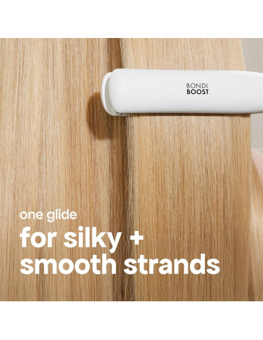 Plancha de Cabello BONDIBOOST 1" con Platos de Aloe