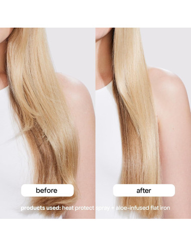 Plancha de Cabello BONDIBOOST 1" con Platos de Aloe