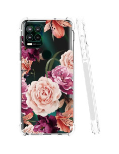 Funda Protectora TPU Floral para Moto G Stylus 5G 2021 2