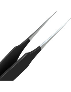 Pinzas de Acero Inoxidable Tweezees para Vello Encarnado - 2 Paquete 2