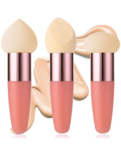 Set de Esponjas de Maquillaje Sibba 3 Pcs Latex y Plástico 2