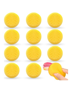 12 Esponjas de Cerámica LIBERHAUS 7.1 cm para Pintura y Limpieza