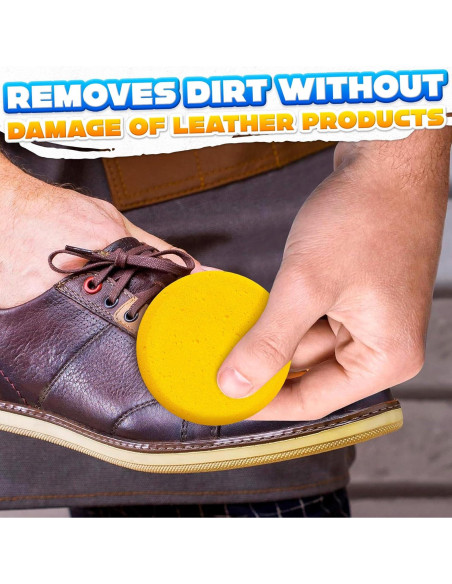 12 Esponjas de Cerámica LIBERHAUS 7.1 cm para Pintura y Limpieza