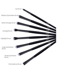 Juego de Brochas de Maquillaje para Ojos MSQ 8 Piezas 2