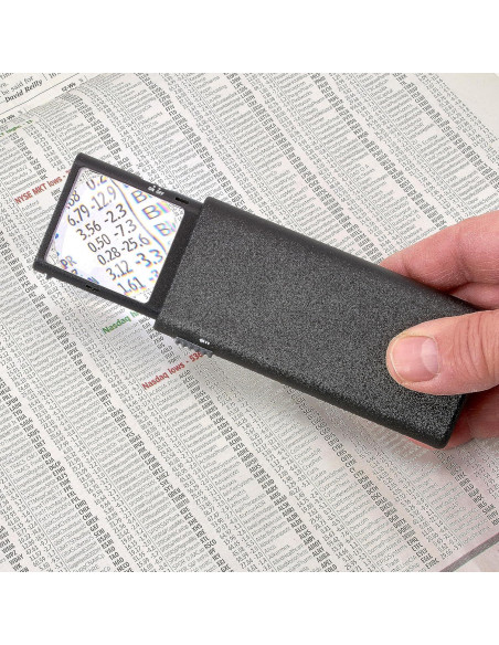 Lupa LED 5x Carson LumiPop LP-66 Compacta Negra Lupa LED 5x Carson LumiPop LP-66 Compacta Negra