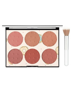 Paleta de Rubor KYDA 6 Colores Mate y Brillantes 20.1g