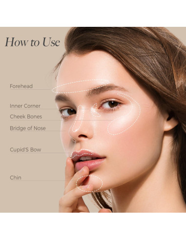 Iluminador en Barra MYMERRY 15g Champagne Beige Vegano