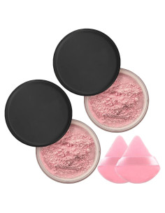 Polvo Fijador Rosa JINMAO 159g para Todos los Tonos de Piel