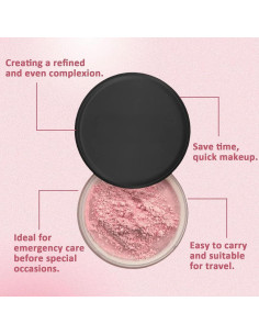 Polvo Fijador Rosa JINMAO 159g para Todos los Tonos de Piel 2