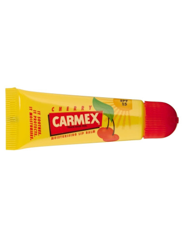 Bálsamo Labial Carmex Cereza SPF 15 Hidratante Pack 12