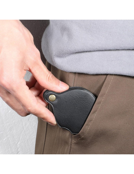 Lupa de Bolsillo 20X Psyqtsuary con Funda Protectora Negra