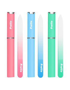 Lima de Uñas de Cristal PROTLE - Paquete de 3 Unidades