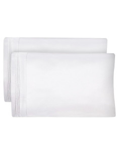 Juego de Fundas de Almohada King Dreamcare 2 Piezas Microfibra