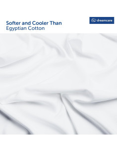 Juego de Fundas de Almohada King Dreamcare 2 Piezas Microfibra 2