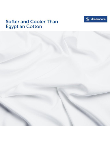 Juego de Fundas de Almohada King Dreamcare 2 Piezas Microfibra