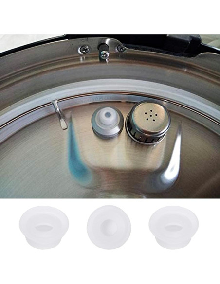 12 Juntas de Válvula de Flotación Silicona para Instant Pot