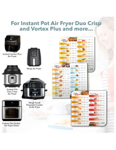 Juego de Hojas Magnéticas Everacc para Freidora de Aire - 3 Unidades 2