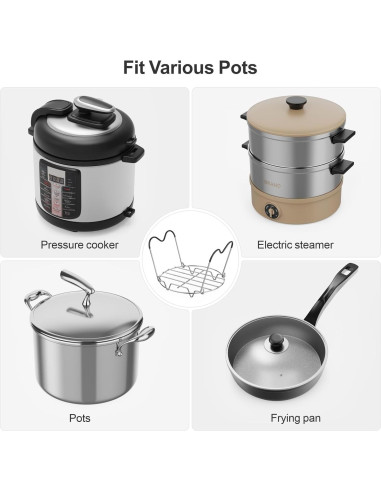 Soporte de Vapor GSlife Acero Inoxidable 19.56 cm Resistente Calor