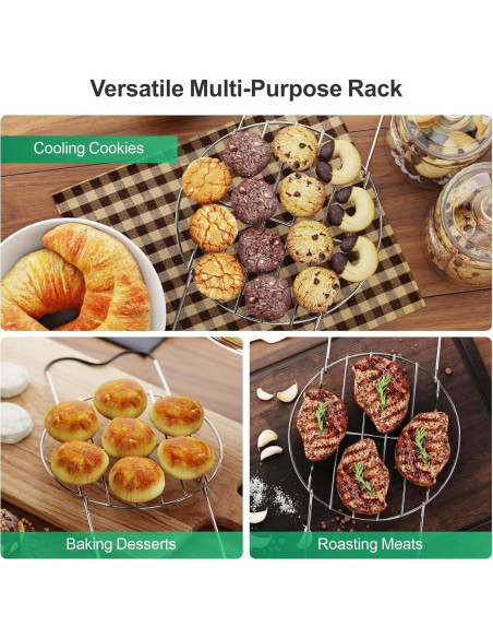 Soporte de Vapor GSlife Acero Inoxidable 19.56 cm Resistente Calor